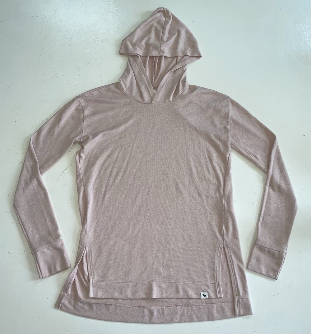 Abercrombie Kids Size 11/12 Long Sleeve Pullover w/ Hood Pink